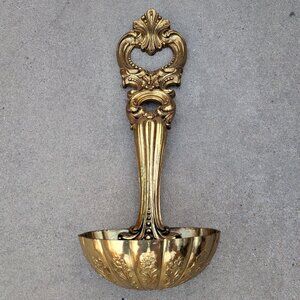 Syroco Large Spoon Ladle Planter Hollywood Regency MCM